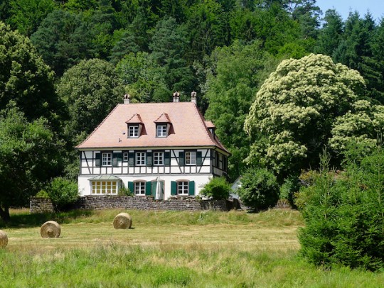 BILD:                       La Maison Forestière der Domaine Jaegerthal | Elsass                