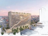BILD:   		Revitalisierung des Arabellahauses        